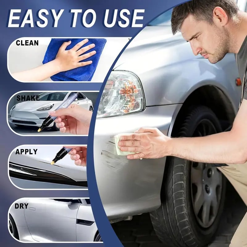 🔥Last day - Buy 1 Get 1 Free!🚗✨ Magic Car Scratch Removal Pen – Instant Paint Repair & Shine 🛠️🍂