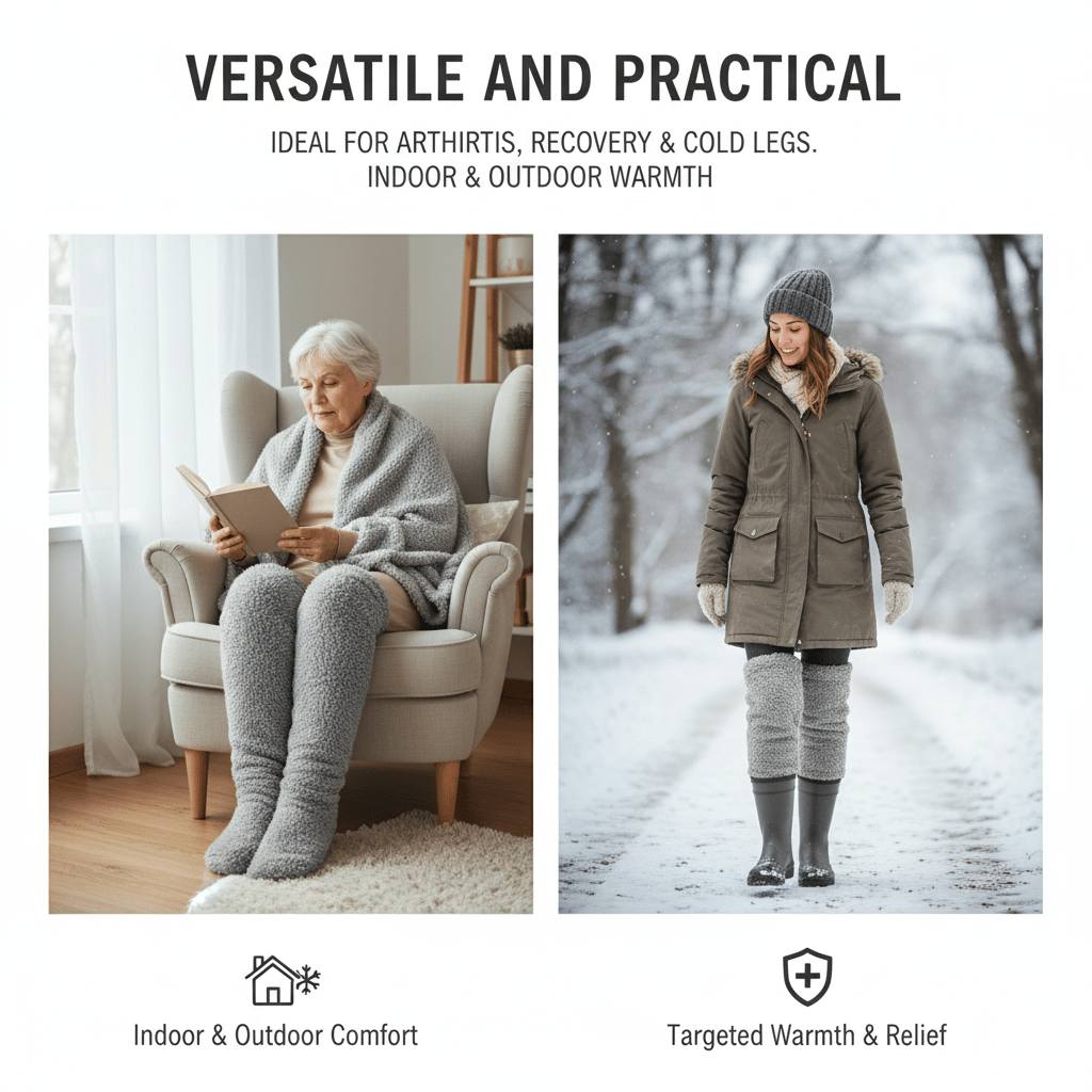 Autumn And Winter Warm Over-the-knee Socks