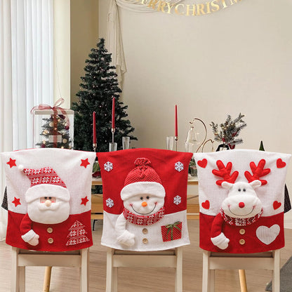 🖤 Black Friday Sale! Cute Christmas Themed Chair Cover🎅