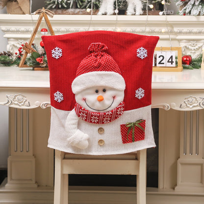 🖤 Black Friday Sale! Cute Christmas Themed Chair Cover🎅