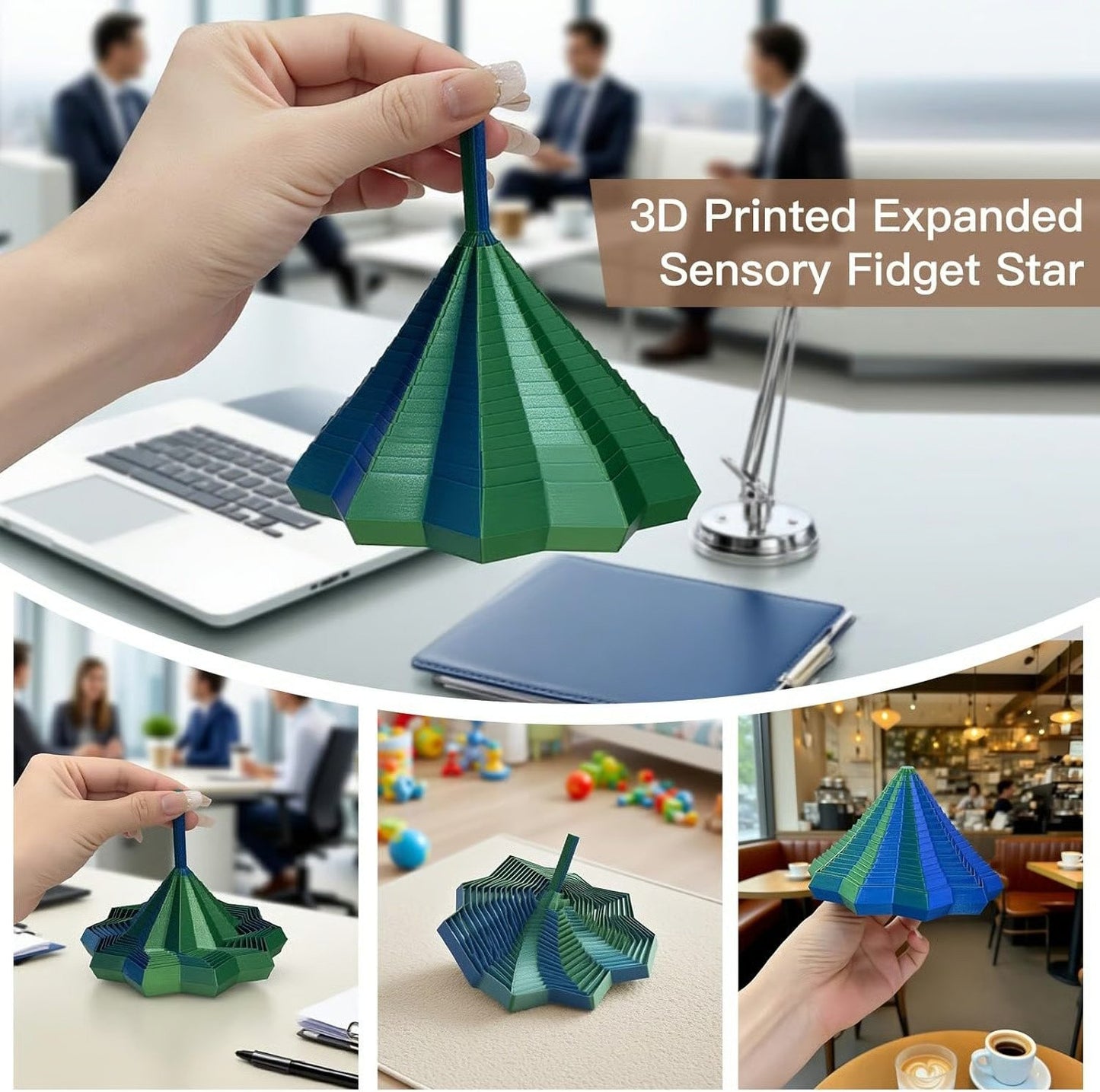 🔥Last Day 49%OFF✨ 2025 Premium 3D Printed Sensory Fidget Star