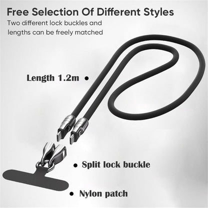 2-in-1 240W Lanyard Charging Cable for USB-C