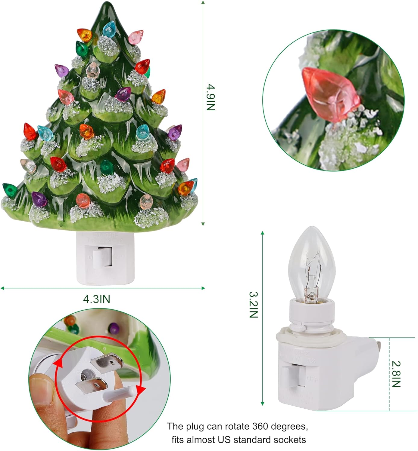 🎄Christmas Sales 49% 🎄2025 Christmas Tree Night Light!
