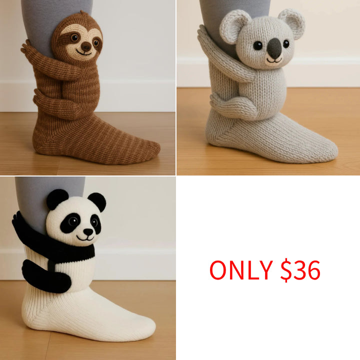 【ONLY $14.99 EACH】🔥HOT SALE🦥3D Animal Socks🧦
