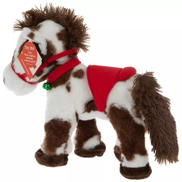 🎉Dan Dee Spotted Electric Plush Horse