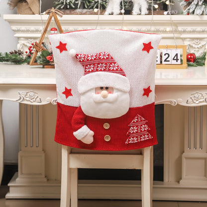 🖤 Black Friday Sale! Cute Christmas Themed Chair Cover🎅