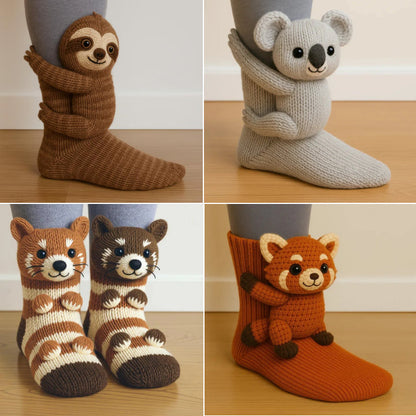 【ONLY $14.99 EACH】🔥HOT SALE🦥3D Animal Socks🧦