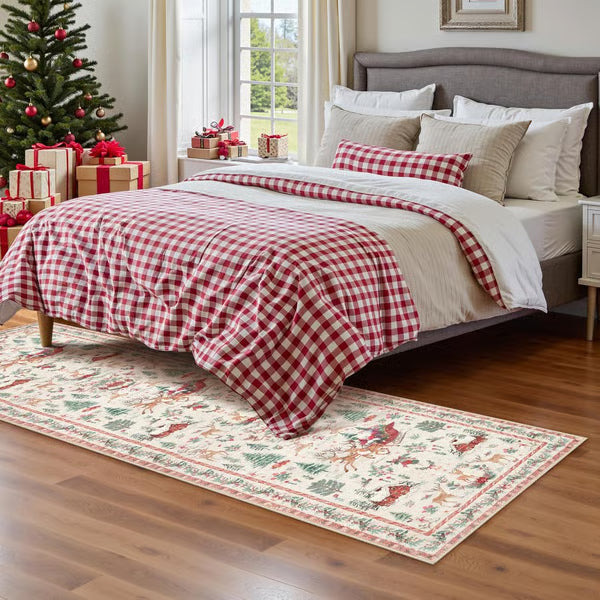🎄 Christmas Rug – Cozy Holiday Vibes for Every Room