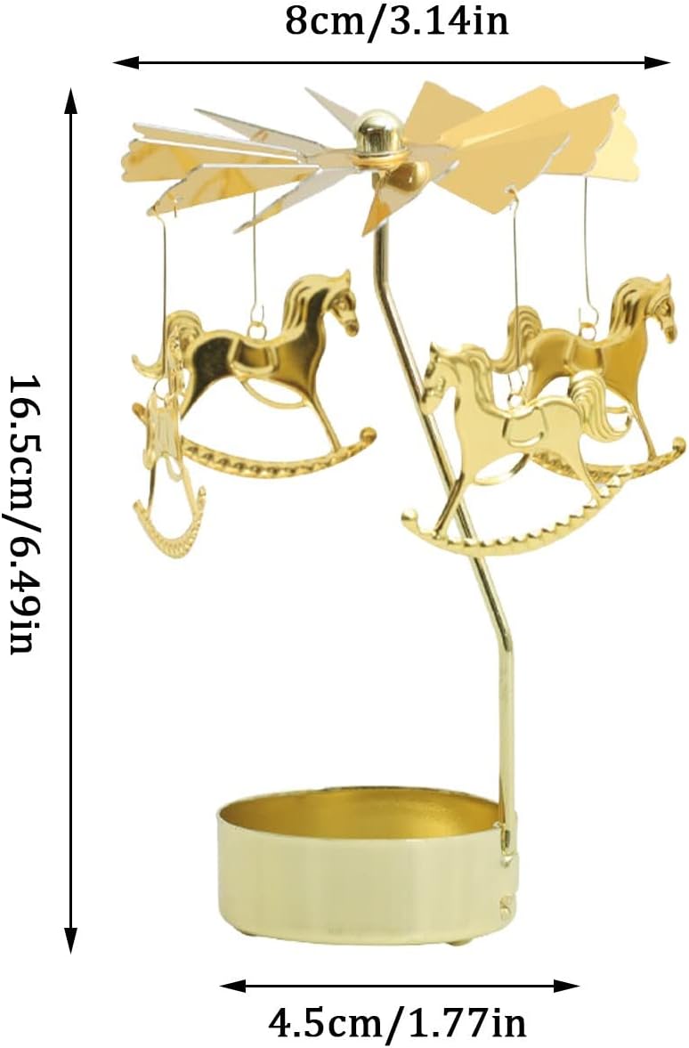 🎁Buy 1 Get 1 Free✨ Rotating Candle Holder — Add a Touch of Magic to Every Moment!