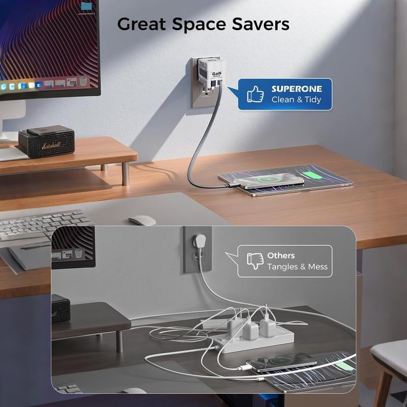 4-in-1 GaN 120W Ultra-Fast Charging Station 🚀⚡