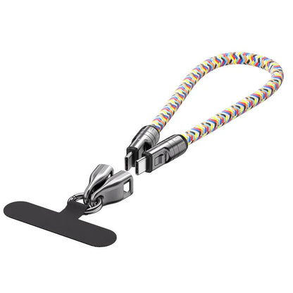 2-in-1 240W Lanyard Charging Cable for USB-C