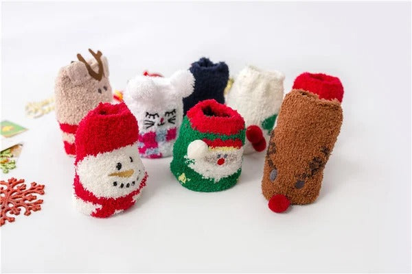 Needtoknit - Limited time offer🔥Cute Christmas Style Thickened Warm Socks
