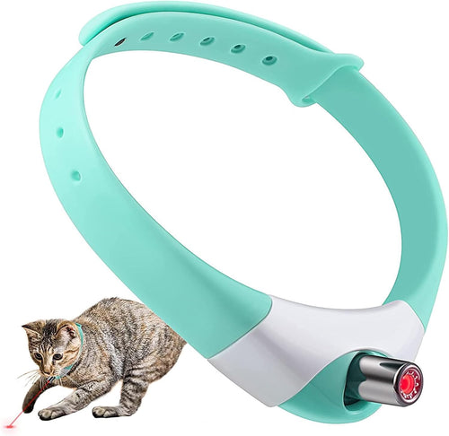 🐾 Automatic Cat Laser Collar – Hands-Free Fun for Curious Cats!