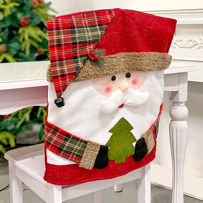 🖤 Black Friday Sale! Cute Christmas Themed Chair Cover🎅