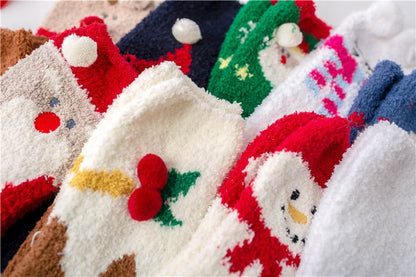 Needtoknit - Limited time offer🔥Cute Christmas Style Thickened Warm Socks