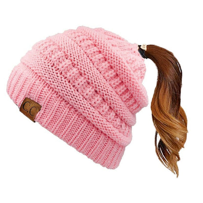 Women's Ponytail Beanie Hat