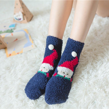 Needtoknit - Limited time offer🔥Cute Christmas Style Thickened Warm Socks