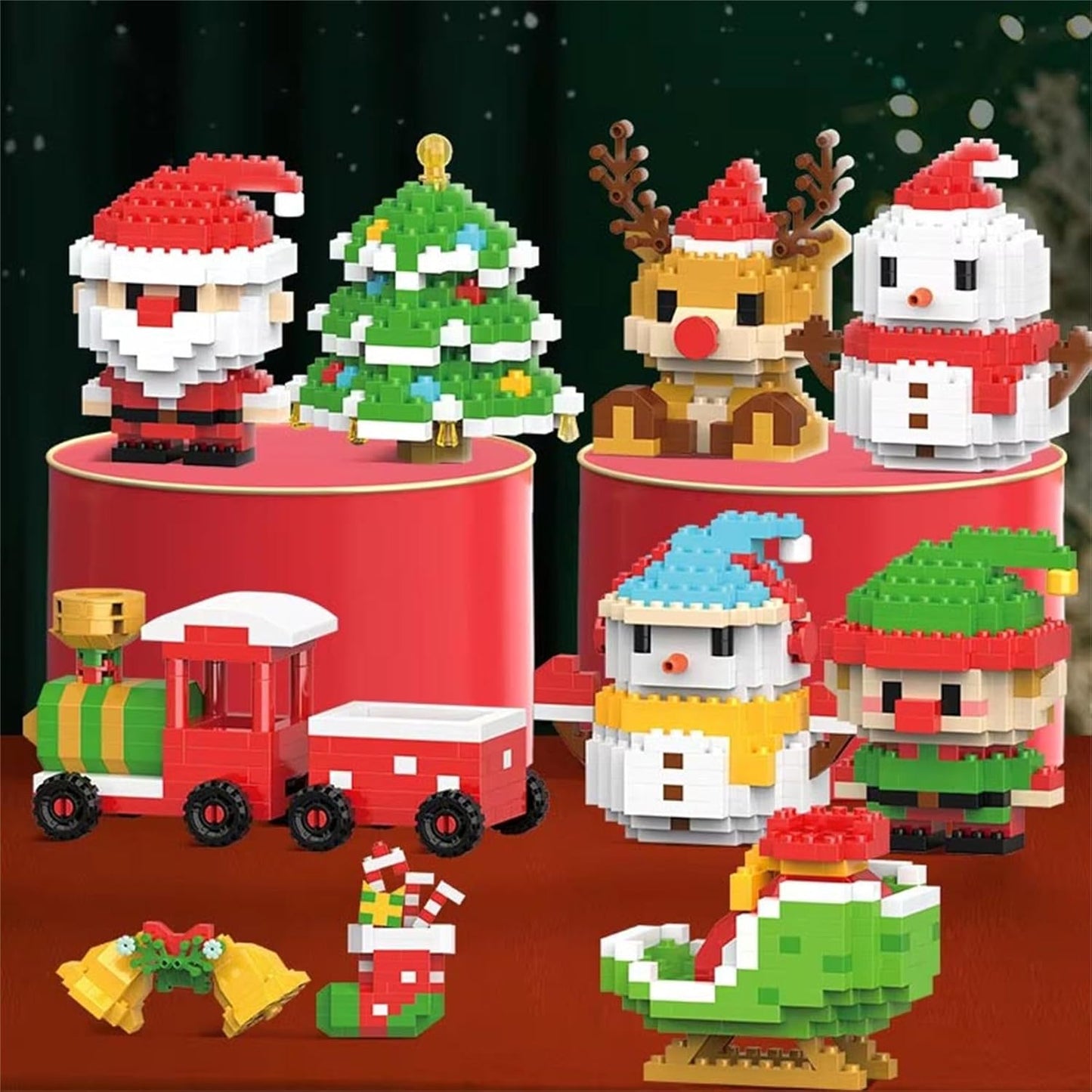 🎅Christmas Design Building Blocks Set🎄