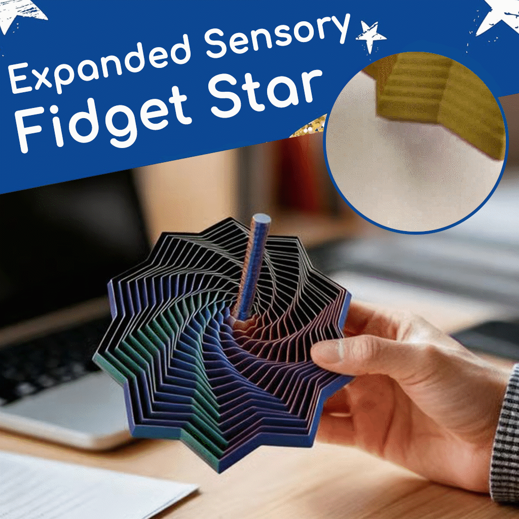 🔥Last Day 49%OFF✨ 2025 Premium 3D Printed Sensory Fidget Star