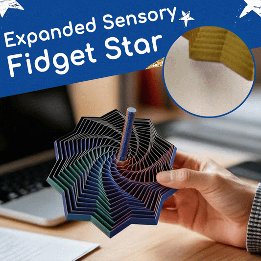 🔥Last Day 49%OFF✨ 2025 Premium 3D Printed Sensory Fidget Star