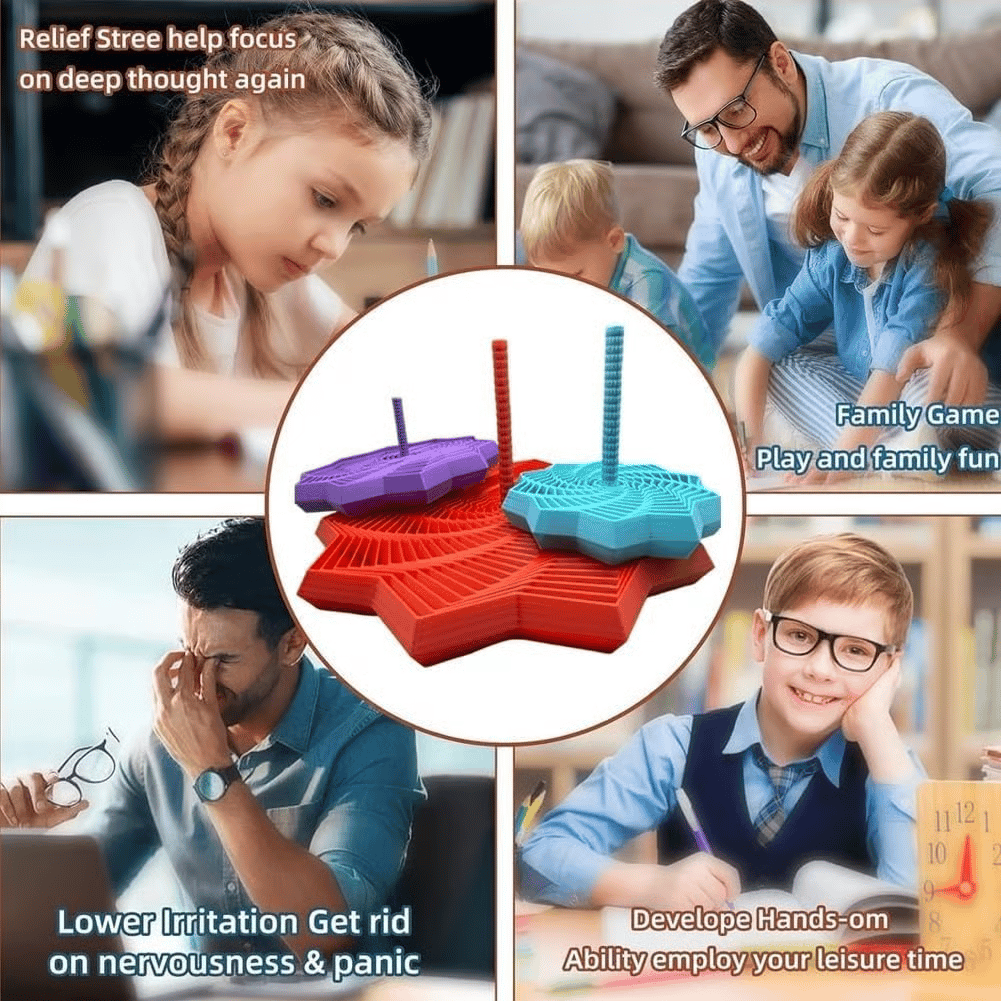 🔥Last Day 49%OFF✨ 2025 Premium 3D Printed Sensory Fidget Star