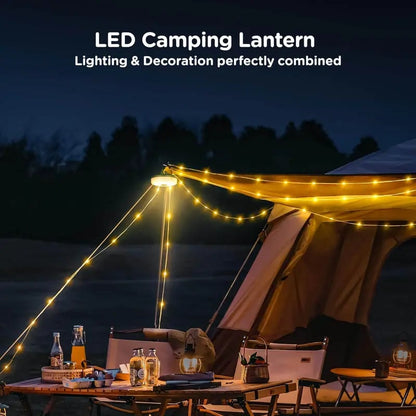 ✨ Portable 4-in-1 Camping Lights – Switchable Warm & Color Lighting for Any Mood!