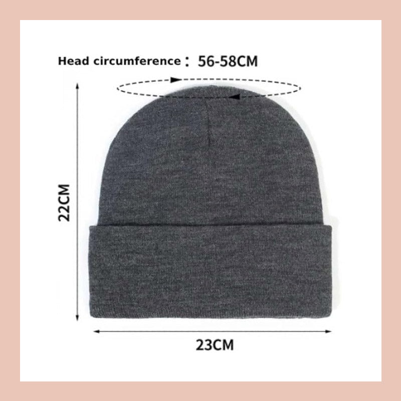 💖Anti-frizz silky satin-lined knit cap