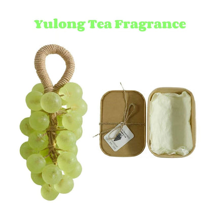 🍇 Personalized Original Handmade Crystal Grape Soap Gentle Cleansing Soap (Single string: 25 pieces)