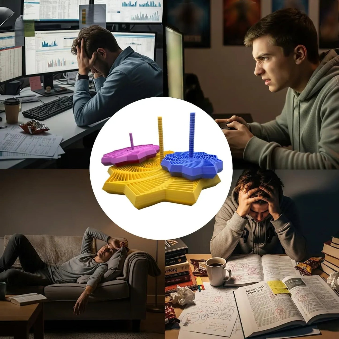 🔥Last Day 49%OFF✨ 2025 Premium 3D Printed Sensory Fidget Star