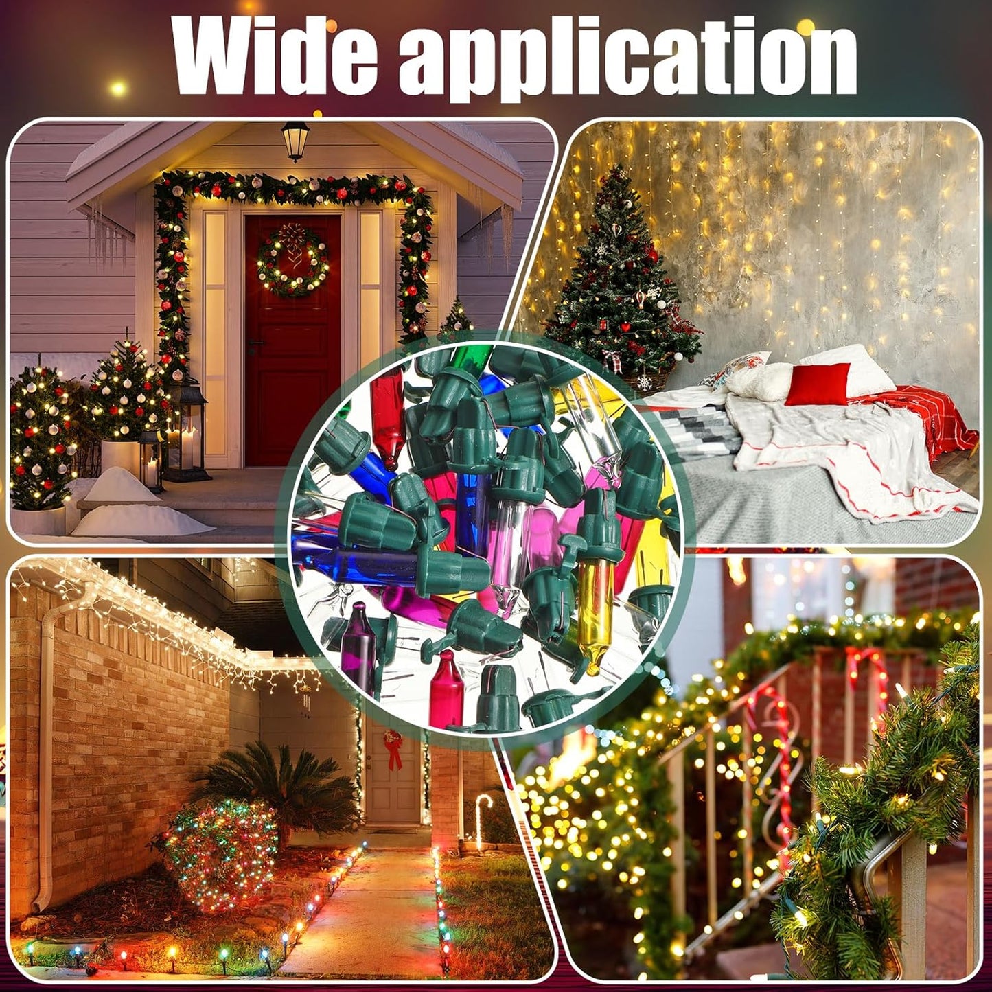 🖤 Black Friday 50% OFF ⚡✨Classic Replaceable Incandescent Christmas Lights🎄