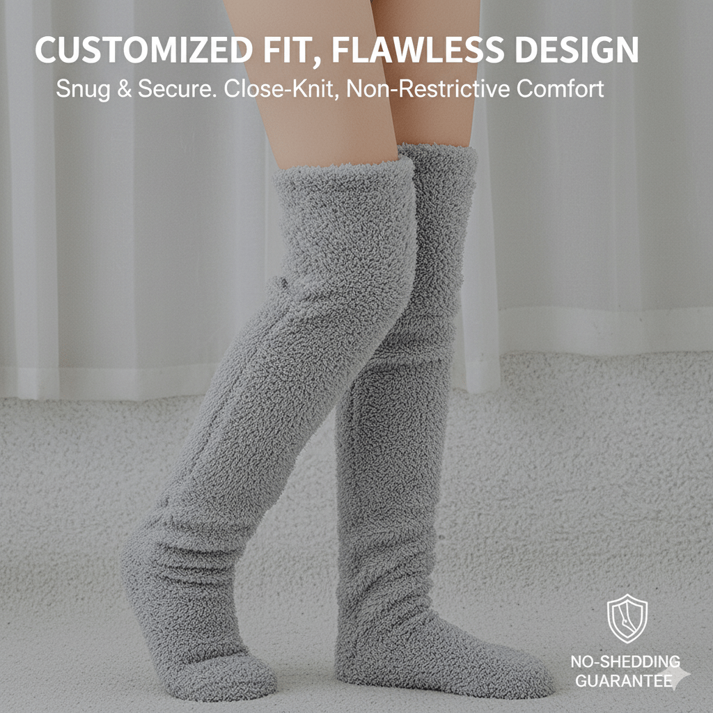 Autumn And Winter Warm Over-the-knee Socks