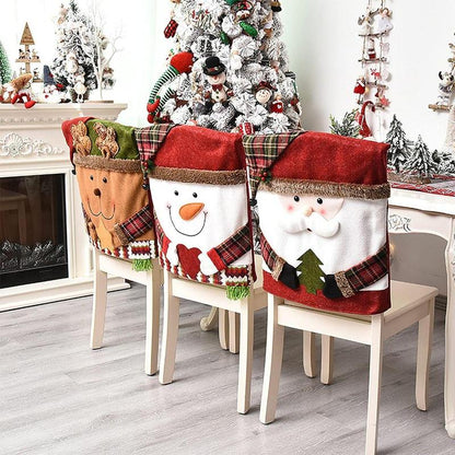 🖤 Black Friday Sale! Cute Christmas Themed Chair Cover🎅