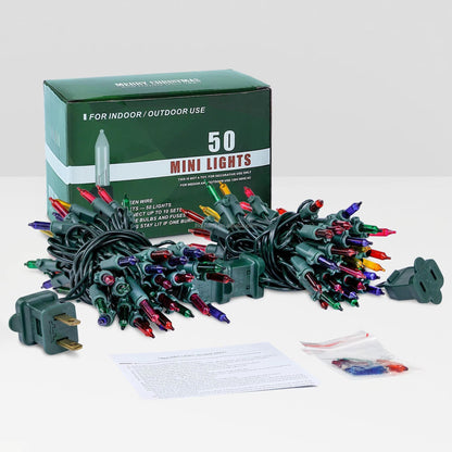 🖤 Black Friday 50% OFF ⚡✨Classic Replaceable Incandescent Christmas Lights🎄