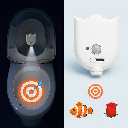 Toilet Bowl Light Projector – Make Bathroom Time Fun Again!