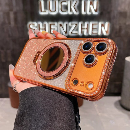 🔥New In Phone Case for iPhone 17 Series - Four Corners Air Cushion Anti-fall Case for iPhone with Invisible Ring Stand