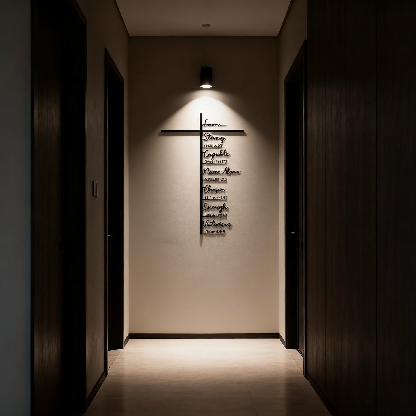 🏆 32K+ SOLD! 🕊️✝️ Elegant Metal Cross Wall Art – Scripture-Inspired Design for Peaceful Living Spaces 🌸