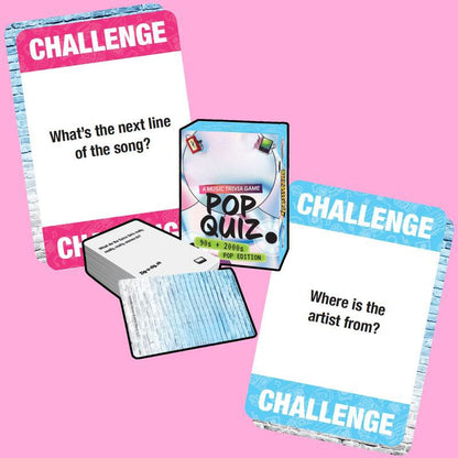 🎤 Ready to Rule the '90s & 2000s? 🎶 Pop Quiz Music Trivia Game for Ultimate Party Fun! 🎉👑 #PopRoyalty