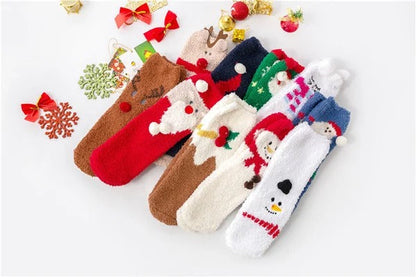 Needtoknit - Limited time offer🔥Cute Christmas Style Thickened Warm Socks