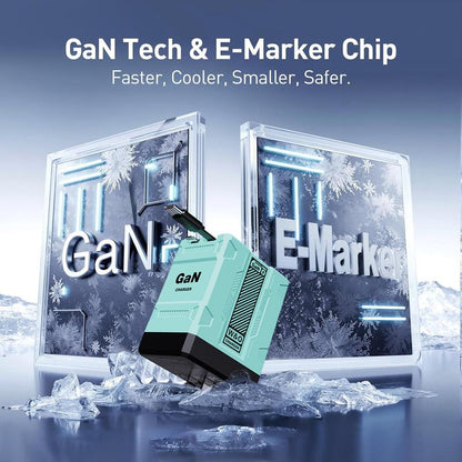 4-in-1 GaN 120W Ultra-Fast Charging Station 🚀⚡