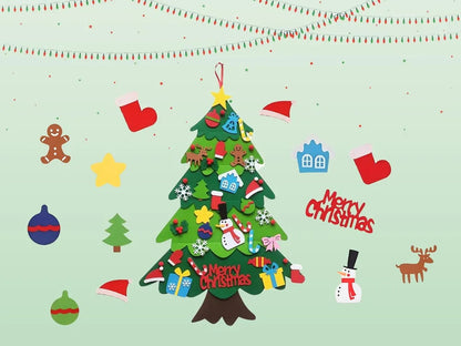 🎁Early Christmas Sale 49% OFF🔥-🎄Personalized Felt Christmas Tree