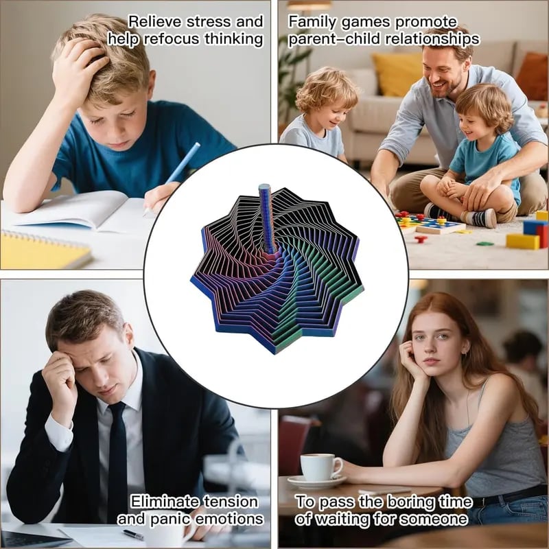 🔥Last Day 49%OFF✨ 2025 Premium 3D Printed Sensory Fidget Star