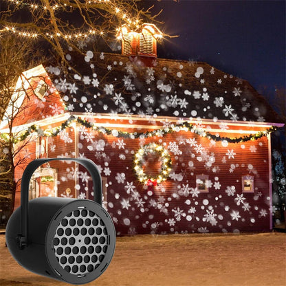 LED Christmas Projection Light – Bring 16 Holiday Scenes to Life 🎄