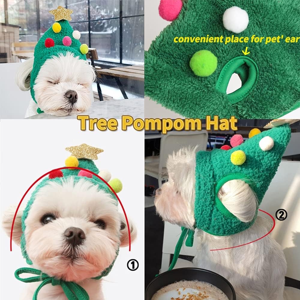 🎄Early Christmas Bird Sale 49% OFF!-Adorable Christmas Tree Pom-Pom Hat