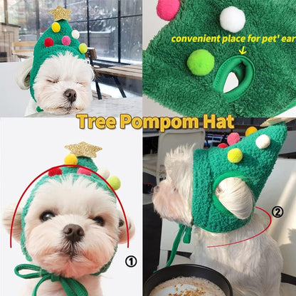 🎄Early Christmas Bird Sale 49% OFF!-Adorable Christmas Tree Pom-Pom Hat