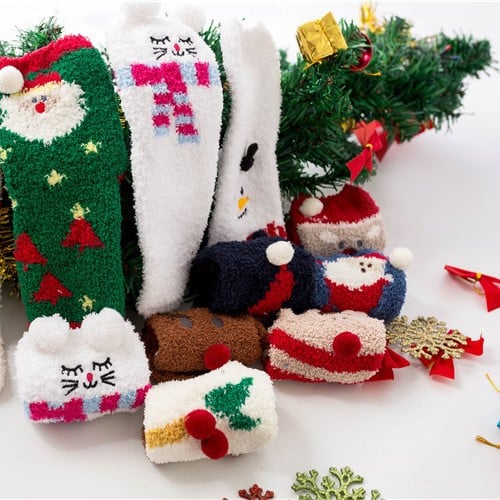 Needtoknit - Limited time offer🔥Cute Christmas Style Thickened Warm Socks