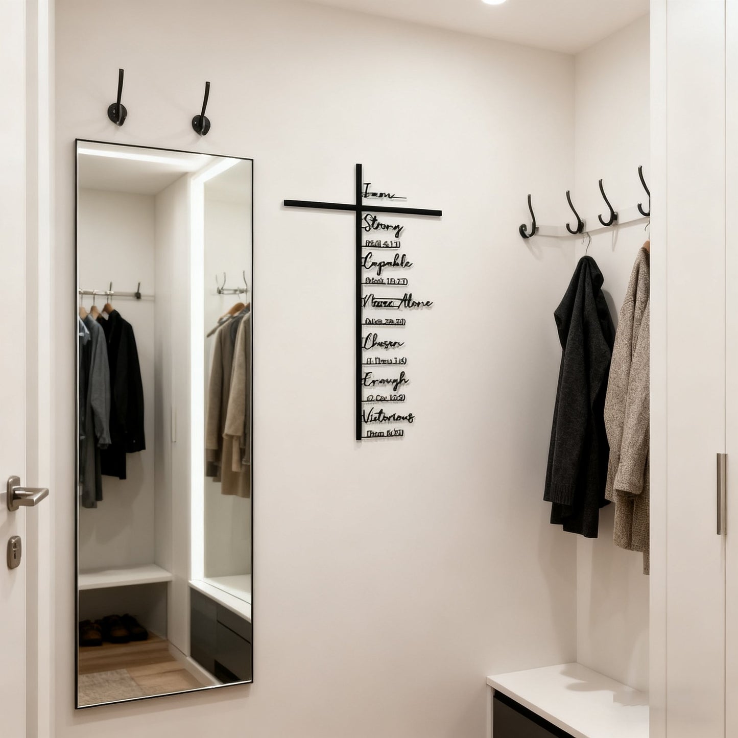 🏆 32K+ SOLD! 🕊️✝️ Elegant Metal Cross Wall Art – Scripture-Inspired Design for Peaceful Living Spaces 🌸