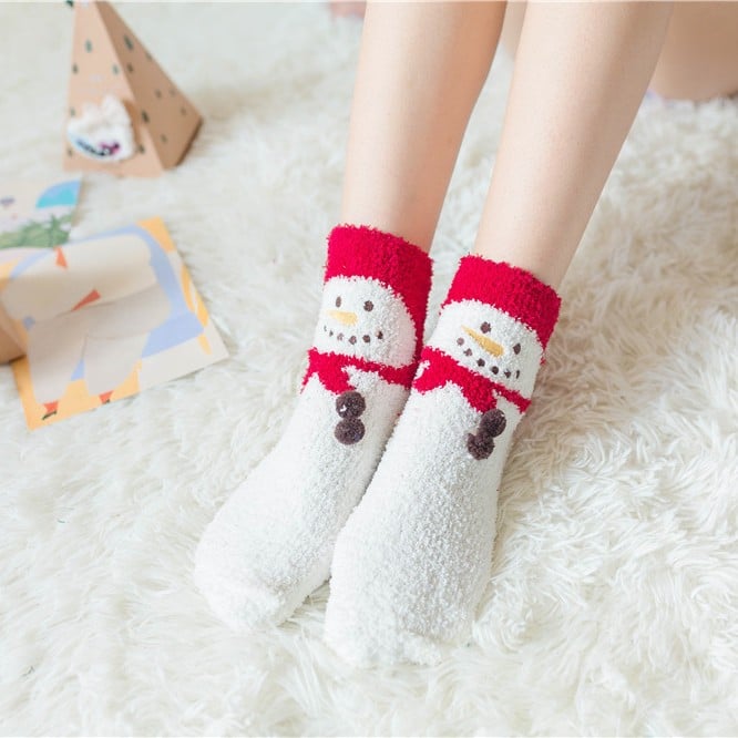 Needtoknit - Limited time offer🔥Cute Christmas Style Thickened Warm Socks