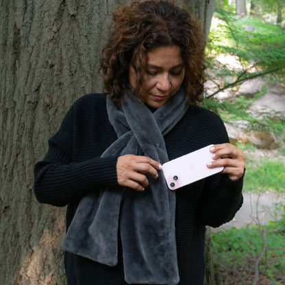 Black Friday Big Promotion Save 49%🔥Faux Fur Scarf With Hidden Zipper Pocket