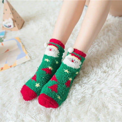 Needtoknit - Limited time offer🔥Cute Christmas Style Thickened Warm Socks