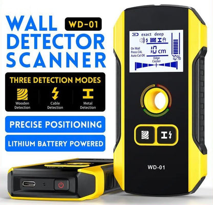Precision Metal Detector Wall Scanner with Positioning Hole